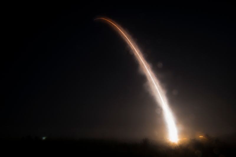 Minuteman III test, May 1st, 2019.